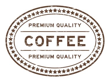 Grunge kahverengi oval şekil premium kalite kahve pencere boyutu 
