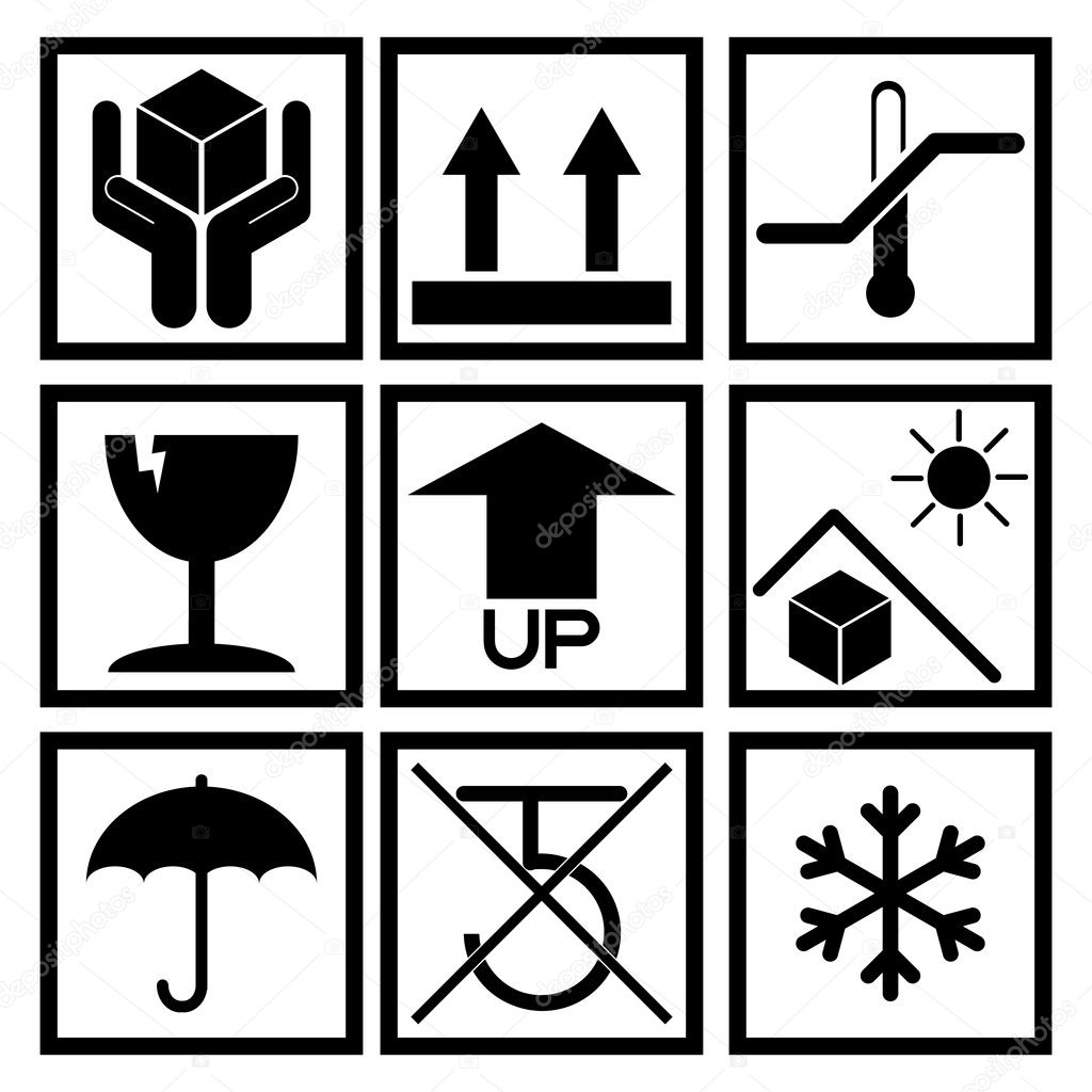 Set Of Black Packaging Symbol Side Up Handle With Care Fragil Vector Image By C Thaneeh Gmail Com Vector Stock Set Of Black Packaging Symbol Side Up Handle With Care Fragil Vector Image By C Thaneeh Gmail Com Vector Stock