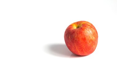 Wizen apple presented as old aging skin clipart