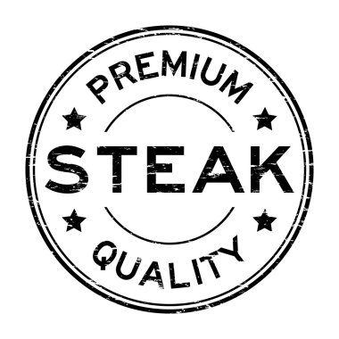 Grunge siyah prim kalite biftek pencere boyutu