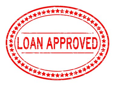 Grunge kırmızı kredi onaylama oval pencere boyutu