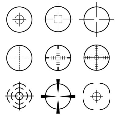 Crosshair kapsam hedef kümesi