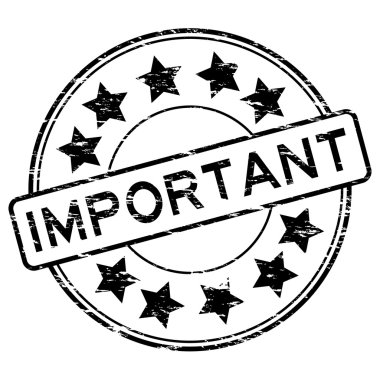 Grunge siyah önemli pencere boyutu