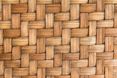 Kapatılmış ahşap hasır doku arkaplanı