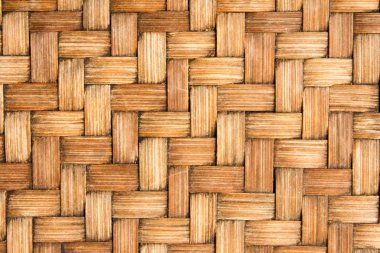 Kapatılmış ahşap hasır doku arkaplanı