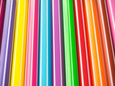 Renkli kalem satırdan arka plan