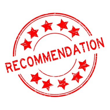 Grunge kırmızı tavsiye yıldız simgesi ile yuvarlak pencere boyutu