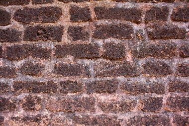 eski kırmızı tuğla duvar dokusu arkaplanı