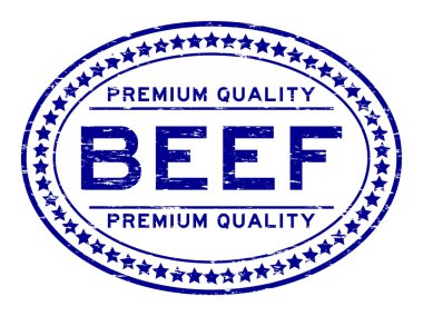 Grunge mavi premium kalite sığır eti oval pencere boyutu