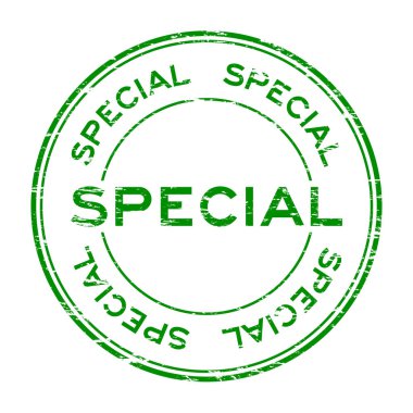 Grunge yeşil özel yuvarlak pencere boyutu