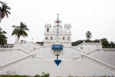 Panaji, Goa, Hindistan 'daki Meryem Ana' nın Kilisesi.