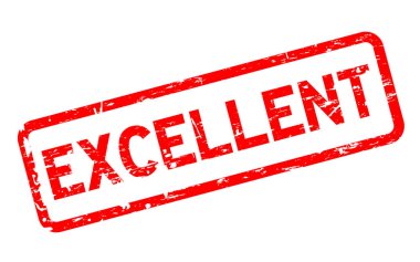 Grunge kırmızı mükemmel kare lastik mühür damgası beyaz arka plan üzerinde