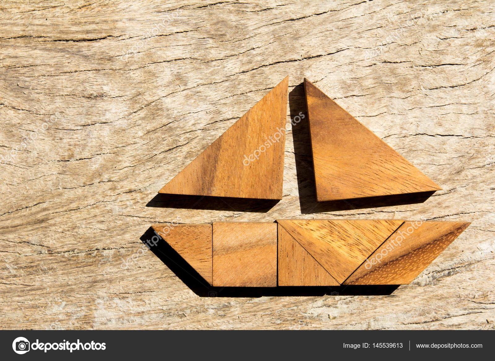 target wooden puzzle