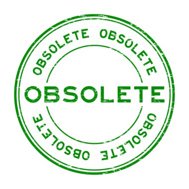 Grunge yeşil eski yuvarlak lastik mühür damgası beyaz arka plan üzerinde