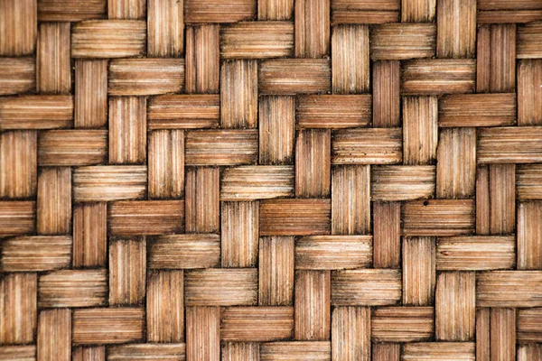 Kahverengi renk ahşap örgü doku arka planını kapandı