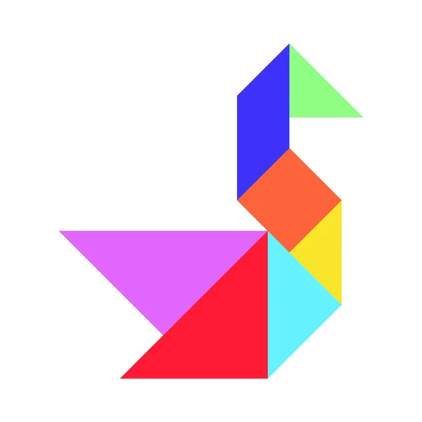 Tangram pieces Imágenes Vectoriales, Ilustraciones Libres de Regalías