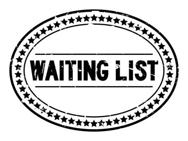 Grunge siyah bekleme listesi oval lastik mühür damgası beyaz arka plan üzerinde