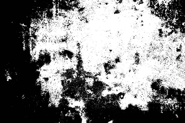 Черно-белый поцарапанный фактурный фон. Абстрактная и мучительная стихия. (вектор — стоковый вектор