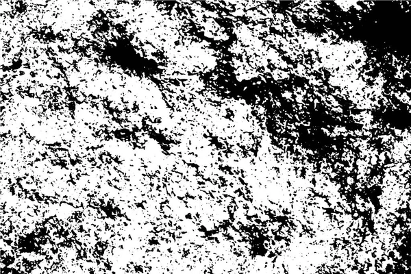 Grunge preto e branco arranhado fundo texturizado. Abstrato elemento confuso e angustiado. (vetor — Vetor de Stock