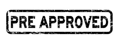 Beyaz arka plan üzerinde kare lastik mühür damgası ifadeler Grunge siyah ön onaylı