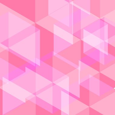 Pembe rengini soyut geometrik şekil arka plan (kullanılmış düğün kartı, sunu, iş şablon)