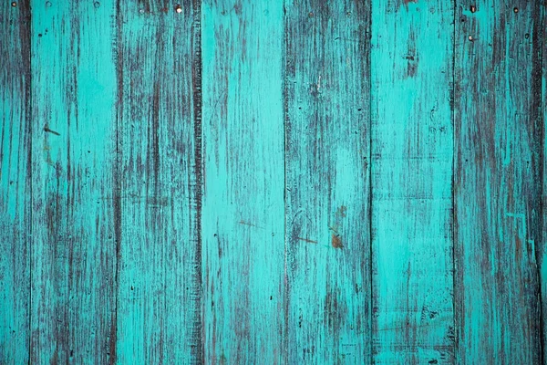 Modrá barva, grunge starý poškrábaný dřevěné desce texturou pozadí — Stock fotografie