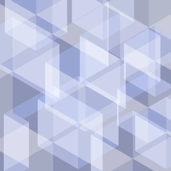 Abstrakt blå färg geometriska mönster bakgrund komponera genom triangel form — Stock vektor