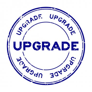 Beyaz arka plan üzerinde yuvarlak lastik mühür damgası ifadeler grunge mavi yükseltme