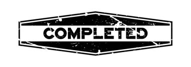 Grunge siyah tamamlanan kelime altıgen lastik mühür damgası beyaz arka plan üzerinde