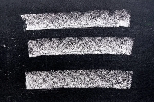 Gyűjteménye grunge fehér Kréta művészet ecset négyzet alakú vonal alakú tábla háttér. Dekoráció és a design elem — Stock Fotó