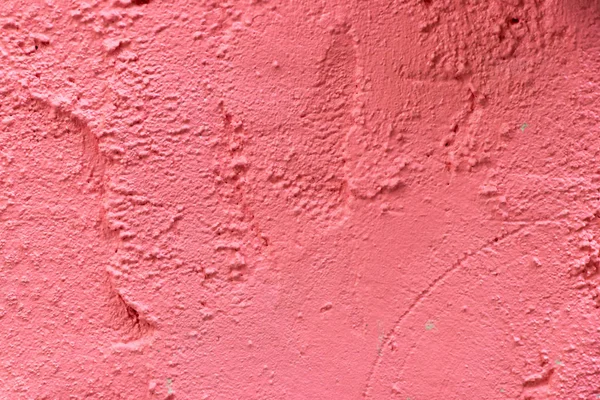 Grunge rough red color concrete wall textured background