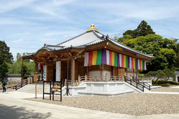 Нарита, Япония - 3 мая 2019 г. Здание в Naritasan shinshoji temple. Этот храм знаменитое место в Японии . — стоковое фото