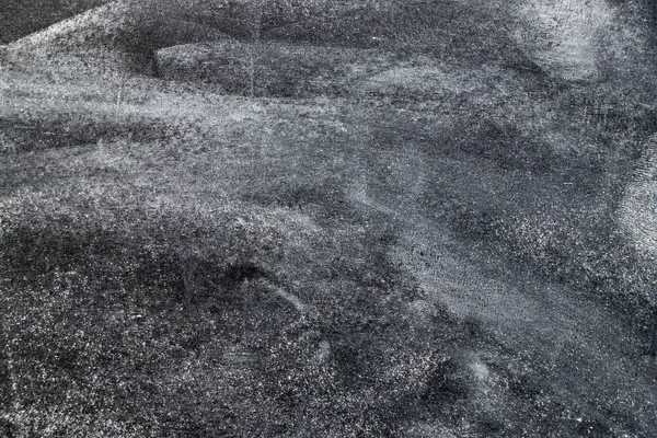 Boş karatahta arka planında beyaz renkli tebeşirle çizim alanı kopyala — Stok fotoğraf