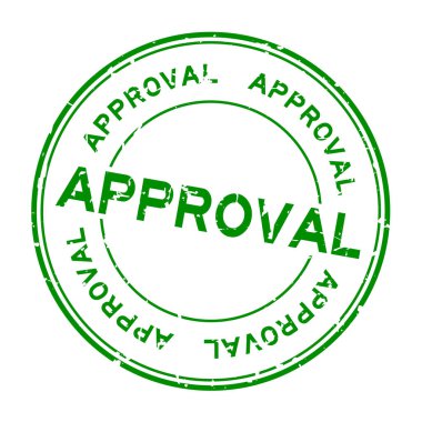 Grunge yeşil kelime beyaz arka planda lastik mühür yuvarlak