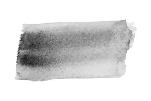 Beyaz Arkaplanda Grunge Siyah Renk Desen Fırçası — Stok Vektör