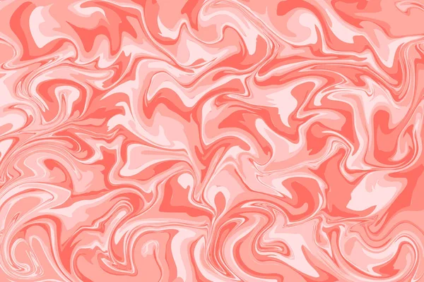 Marbre Texturé Rouge Pastel Fond Couleur Blanche Vecteur — Image vectorielle