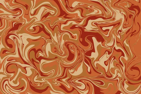 Marmor Strukturiert Braun Orange Rote Farbe Hintergrund Vektor — Stockvektor
