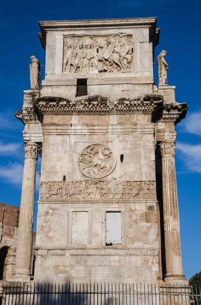 Arco triunfal de Constantino en Roma, Italia — Foto de Stock