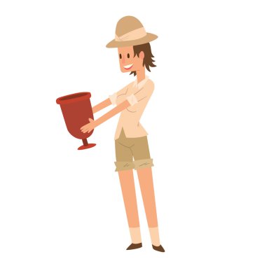 Vazolu arkeolog kadın