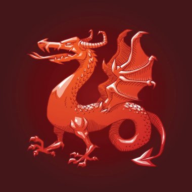 Yılan vücut çevirmek sol, renk görüntüsü ile hanedan ejderha