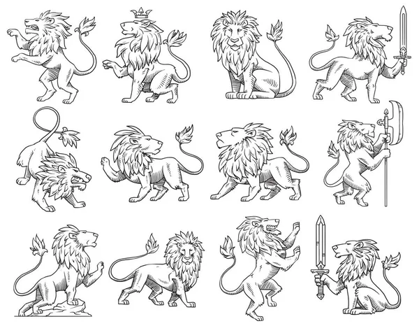 On iki hanedan aslan, tek renkli Stil kümesi