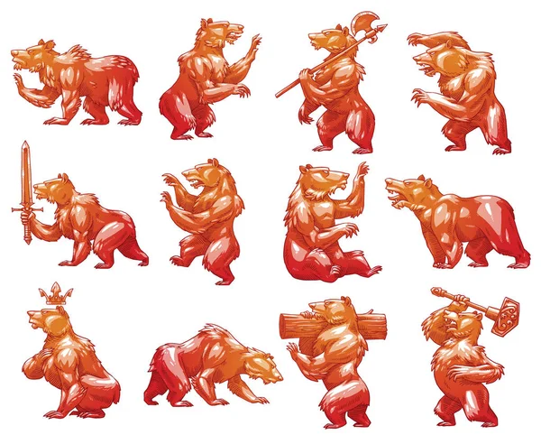 On iki hanedan ayılar, renkli görüntü kümesi