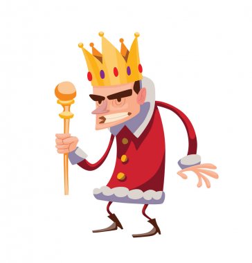 Komik kötü küçük Kral bir kumral