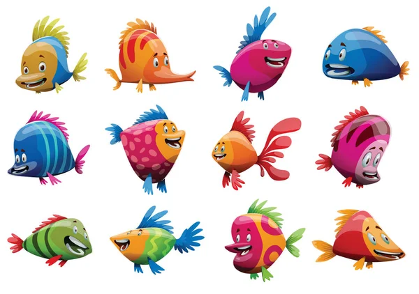 On iki sevimli balıklar kümesi