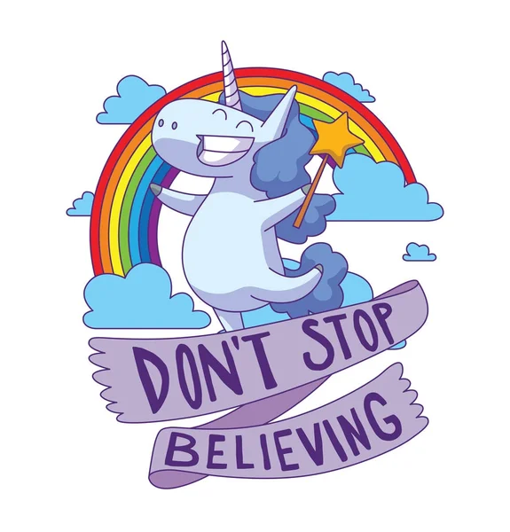 Amblem, dalgalı mavi mane olan şirin mutlu at