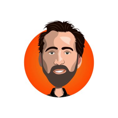 Nicolas Cage simgesi portresi