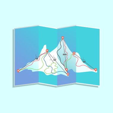 Ski resort harita