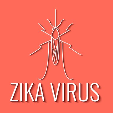 Sivrisinek Zika virüs poster