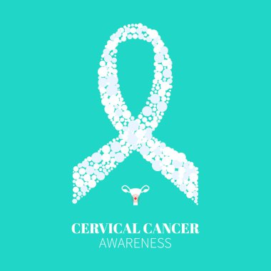 Rahim ağzı kanseri şerit poster