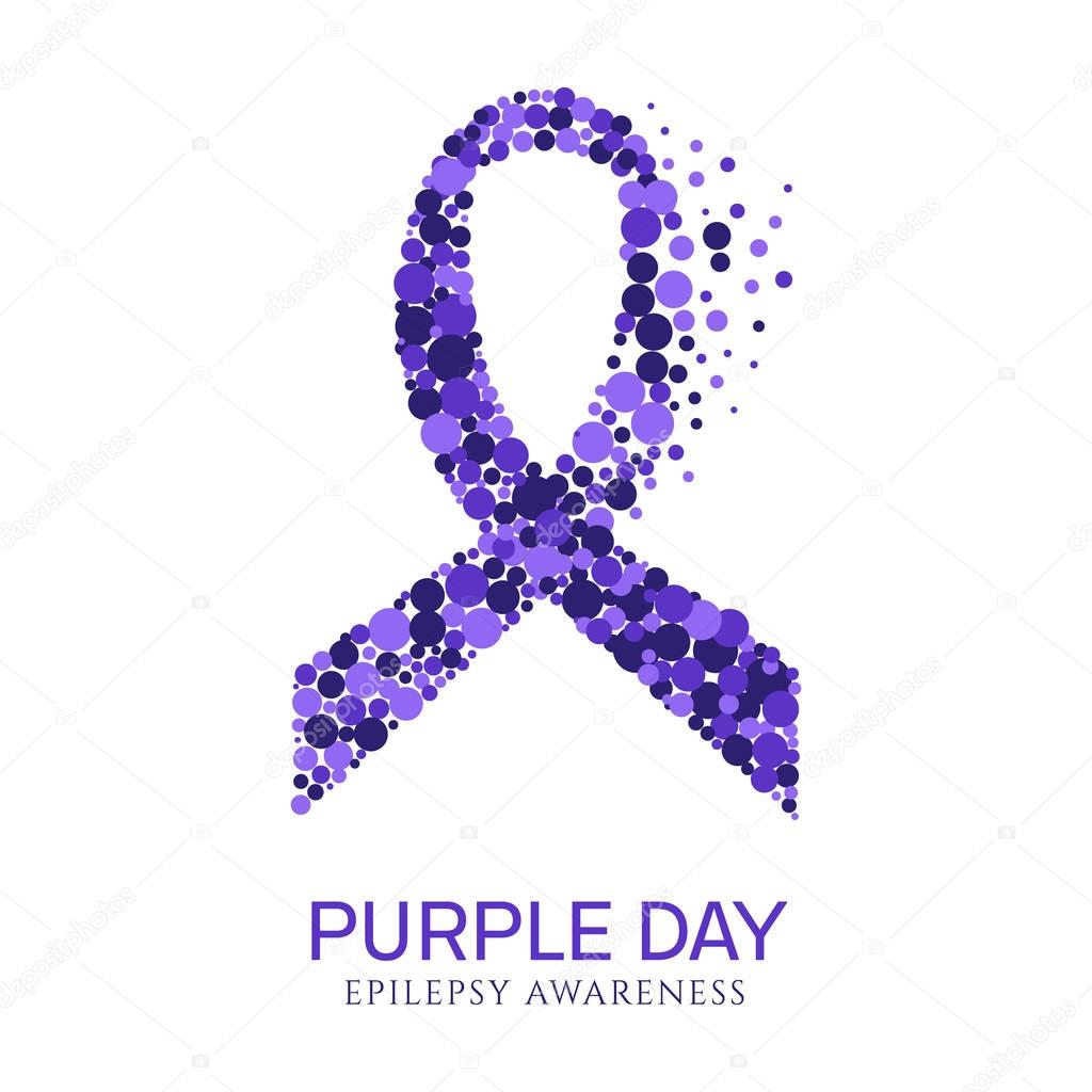 Purple day poster